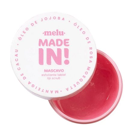 ESFOLIANTE LABIAL MASCAVO MADE IN RR-L6800 RUBY ROSE