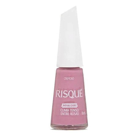ESMALTE CREMOSO CLIMA TENSO ENTRE ROSAS RISQUÉ
