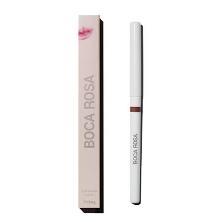 CONTORNO LABIAL CASTANHO INTENSO BOCA ROSA