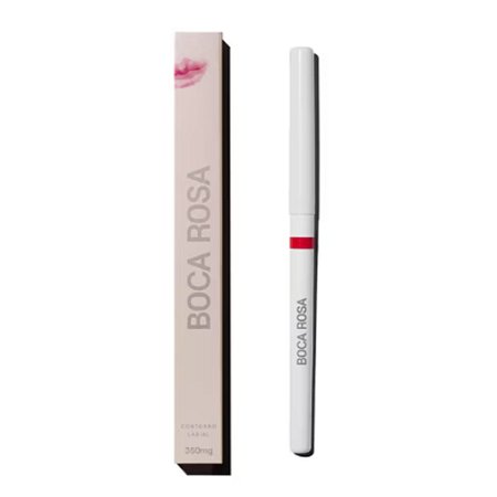 CONTORNO LABIAL VERMELHO INTENSO BOCA ROSA