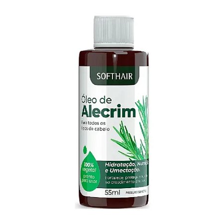ÓLEO CAPILAR DE ALECRIM 55ML SOFTHAIR