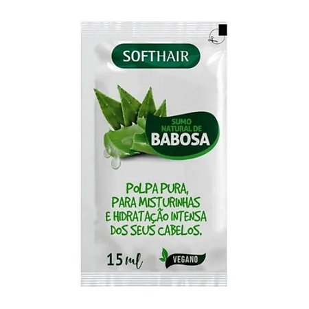 SUMO NATURAL DE BABOSA SACHÊ 15ML SOFTHAIR