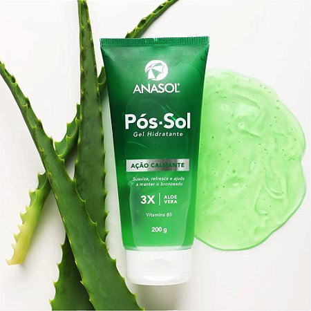 PÓS-SOL AÇÃO CALMANTE 200G 0615 ANASOL