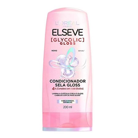 CONDICIONADOR GLYCOLIC GLOSS 200ML ELSEVE L'ORÉAL
