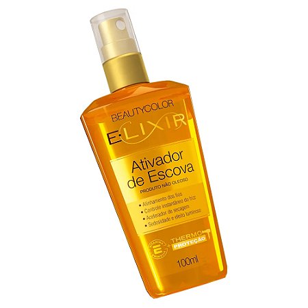ATIVADOR DE ESCOVA ELIXIR TERMOPROTETOR 100 ML BEAUTY COLOR