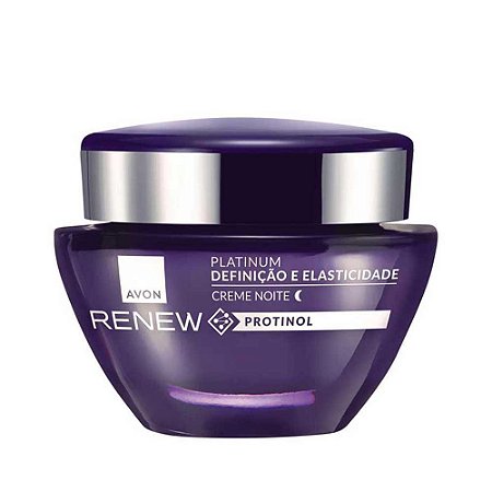 PLATINUM DEFINIÇÃO E ELASTICIDADE NOITE RENEW 50G AVON