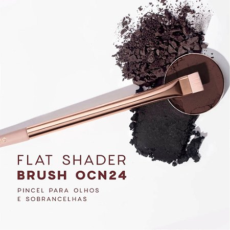 PINCEL DE APLICAÇÃO FLAT SHADER BRUSH OCN24 OCEANE