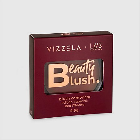 BLUSH COMPACTO RED MOCHA VZ118 VIZZELA