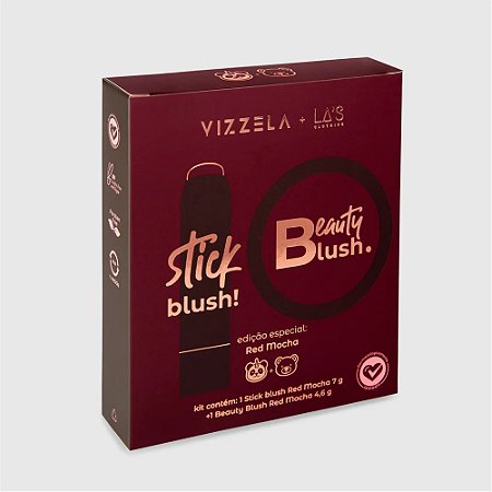 KIT BLUSH RED MOCHA VZ119 VIZZELA