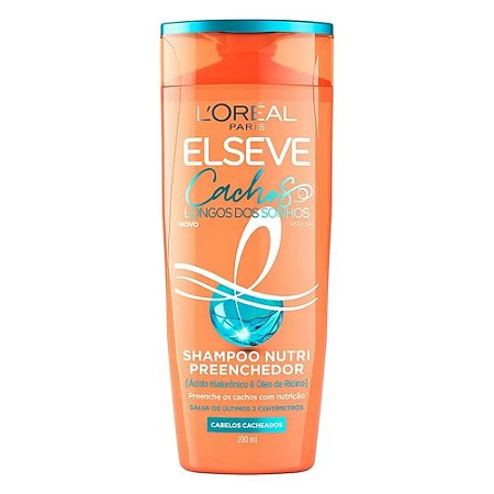 SHAMPOO NUTRI PREENCHEDOR CACHOS LONGOS DOS SONHOS 200ML ELSEVE L'ORÉAL