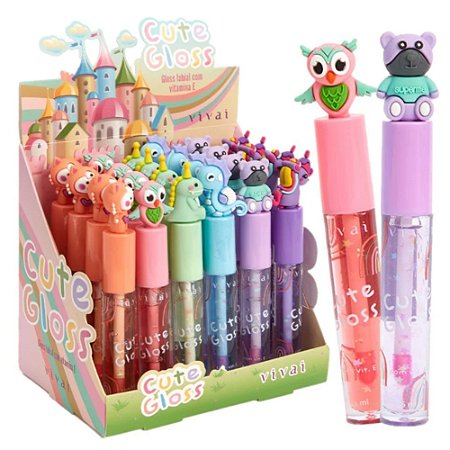 LIP GLOSS LABIAL CUTE BICHINHOS 3106.1.1 VIVAI