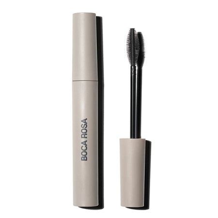 MÁSCARA PARA CÍLIOS PRETA EFEITO VOLUME BOCA ROSA