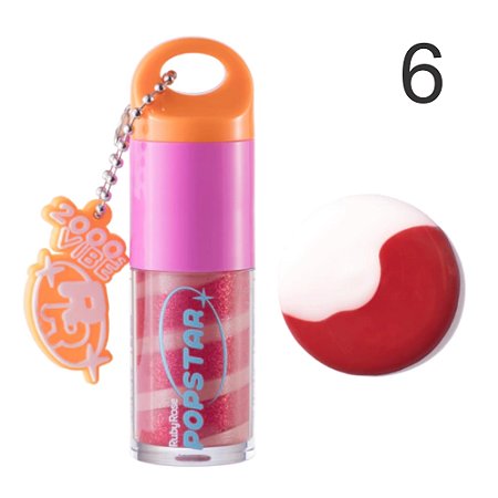 GLOSS LABIAL POPSTAR ONE MORE TIME HB-L6406-6 G2 RUBY ROSE