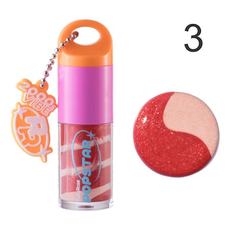 GLOSS LABIAL POPSTAR LOOK AT ME HB-L6406-3 G1 RUBY ROSE