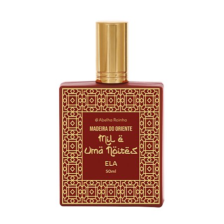 COLÔNIA MADEIRA DO ORIENTE MIL E UMA NOITES ELA 50ML ABELHA RAINHA