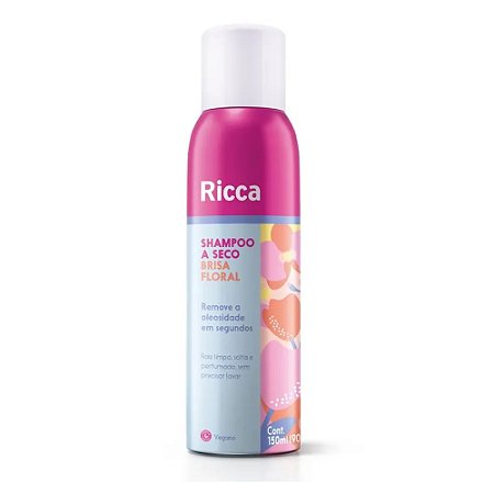 SHAMPOO A SECO BRISA FLORAL 150ML 2842 RICCA