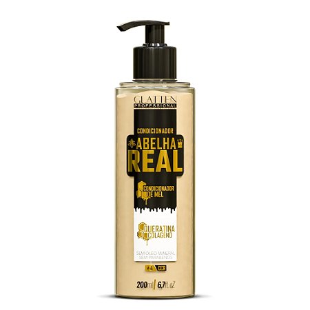 CONDICIONADOR DE MEL ABELHA REAL 607856 200ML GLATTEN