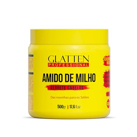MÁSCARA CAPILAR AMIDO DE MILHO 120485-1 500G GLATTEN