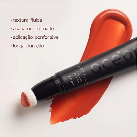 BLUSH LÍQUIDO EDITION TANGERINE 20ML OCÉANE