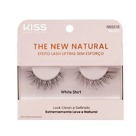 CÍLIOS POSTIÇOS THE NEW NATURAL KISS NEW YORK