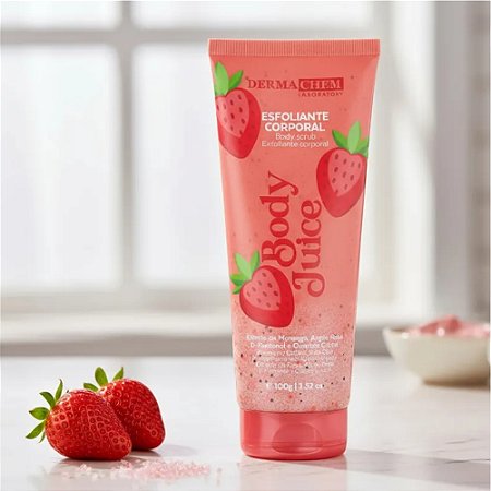 ESFOLIANTE CORPORAL MORANGO 100G DERMACHEM