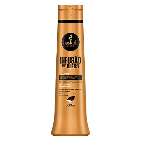 SHAMPOO INFUSÃO DE ÓLEOS 500ML HASKELL
