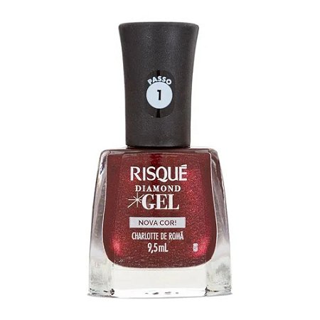 ESMALTE METÁLICO DIAMOND GEL CHARLOTTE DE ROMÃ RISQUÉ