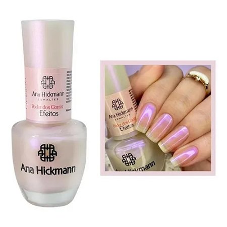 ESMALTE EFEITO LENDAS DO OCEANO PODER DOS CORAIS  ANA HICKMANN