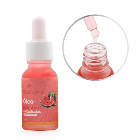 ÓLEO HIDRATANTE DE CUTÍCULAS MELANCIA OH-08 REAL LOVE