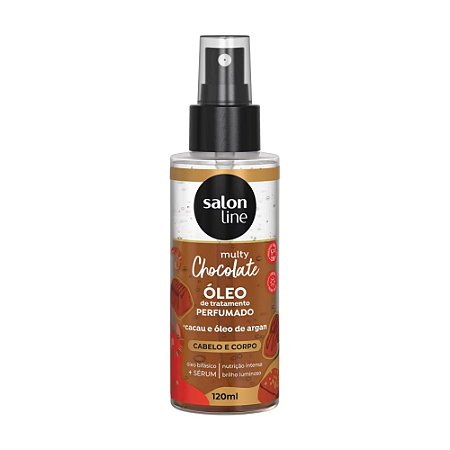ÓLEO DE TRATAMENTO PERFUMADO CHOCOLATE  120ML 91915 SALON LINE