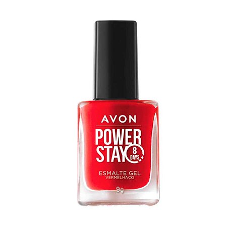 ESMALTE POWER STAY VERMELHAÇO AVON