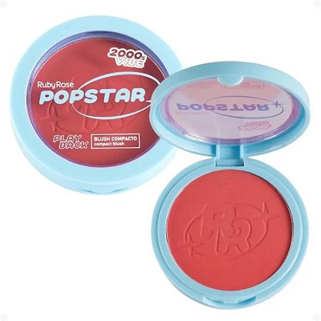 BLUSH COMPACTO DIVA HB-M08-2 RUBY ROSE