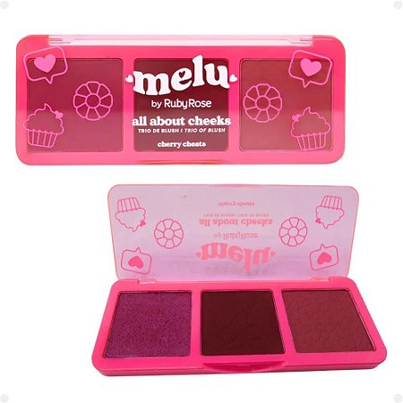TRIO DE BLUSH CHERRY CHEATS RR-1000-1 RUBY ROSE