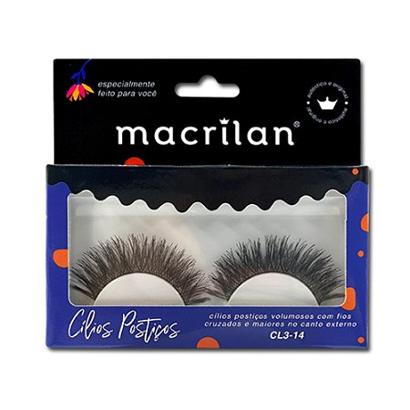 CÍLIOS POSTIÇOS CL3-14 MACRILAN