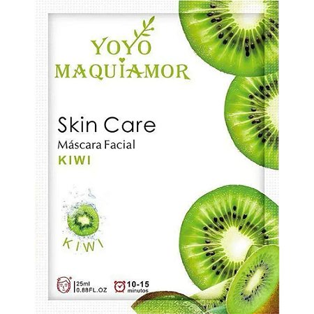 MÁSCARA FACIAL KIWI 25ML YOYOMAQUIAMOR
