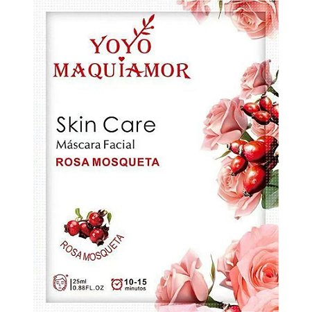 MÁSCARA FACIAL ROSA MOSQUETA 25ML YOYOMAQUIAMOR