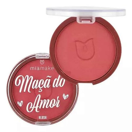 BLUSH COMPACTO MAÇÃ DO AMOR COR 02 MIAMAKE