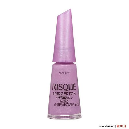 ESMALTE CINTILANTE BRIDGERTON PAIXÃO (DES)MASCARADA RISQUÉ