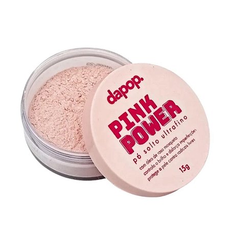 PÓ SOLTO ULTRAFINO PINK POWER ROSA MOSQUETA DP2265 15G DAPOP