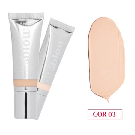 BASE LÍQUIDA OH MY SKIN HB-M303-3 RUBY ROSE BLOW