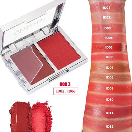 BLUSH DUO WHATEVER HB-M05-3 RUBY ROSE BLOW