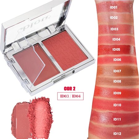 BLUSH DUO WHATEVER HB-M05-2 RUBY ROSE BLOW