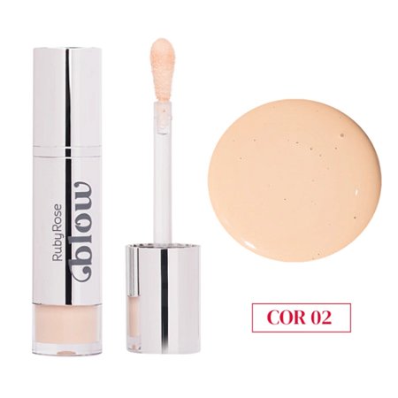 CORRETIVO LÍQUIDO SO REAL HB-M604-2 RUBY ROSE BLOW