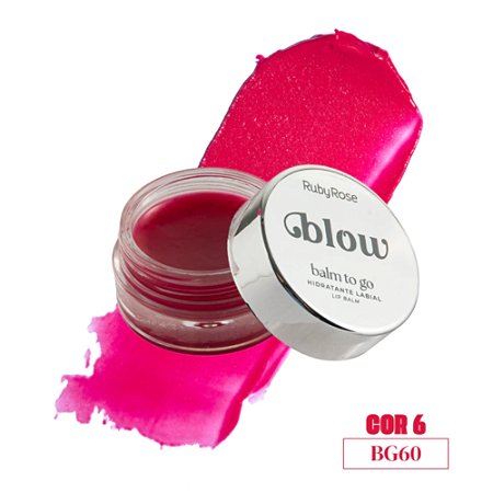 HIDRATANTE LABIAL BALM TO GO HB-L6508-6 RUBY ROSE BLOW