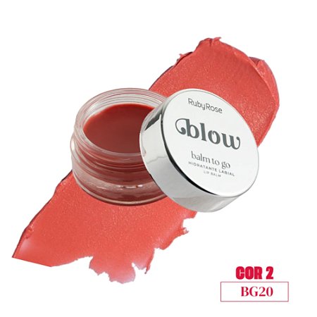 HIDRATANTE LABIAL BALM TO GO HB-L6508-2 RUBY ROSE BLOW