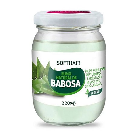 SUMO NATURAL DE BABOSA 220ML SOFTHAIR