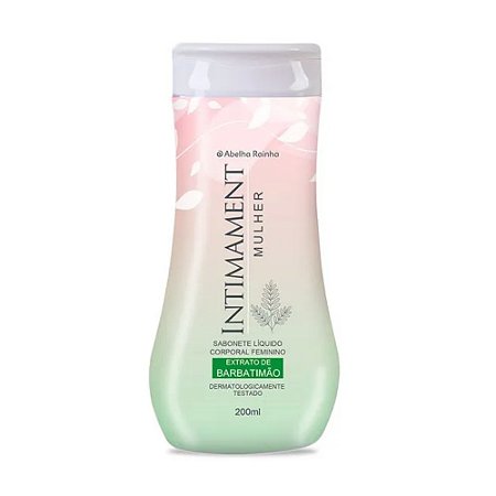 INTIMAMENT MULHER SABONETE LÍQUIDO CORPORAL BARBATIMÃO 200ML ABELHA RAINHA