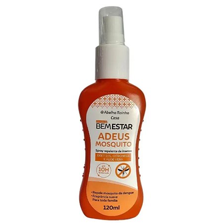 SPRAY REPELENTE DE INSETOS 120ML 3785 ABELHA RAINHA