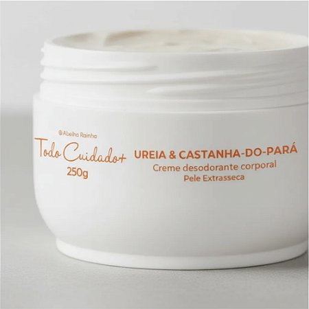 CREME DESODORANTE CORPORAL URÉIA & CASTANHA DO PARÁ 250G 3843 ABELHA RAINHA