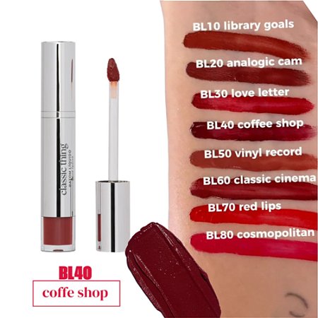 BATOM LÍQUIDO CLASSIC THINGS BL40 COFFE SHOP HB-L6205-4 RUBY ROSE BLOW
